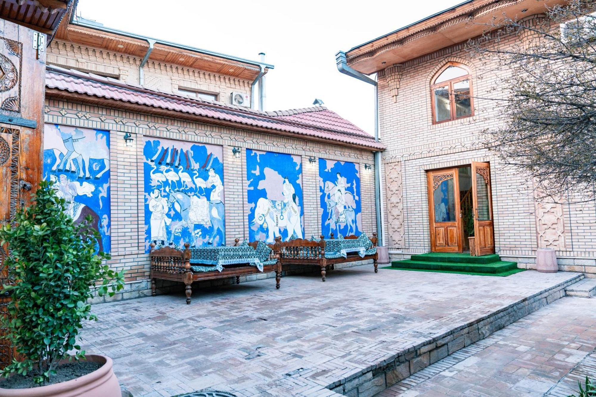 Hotel Caravan Serail Samarcande Extérieur photo