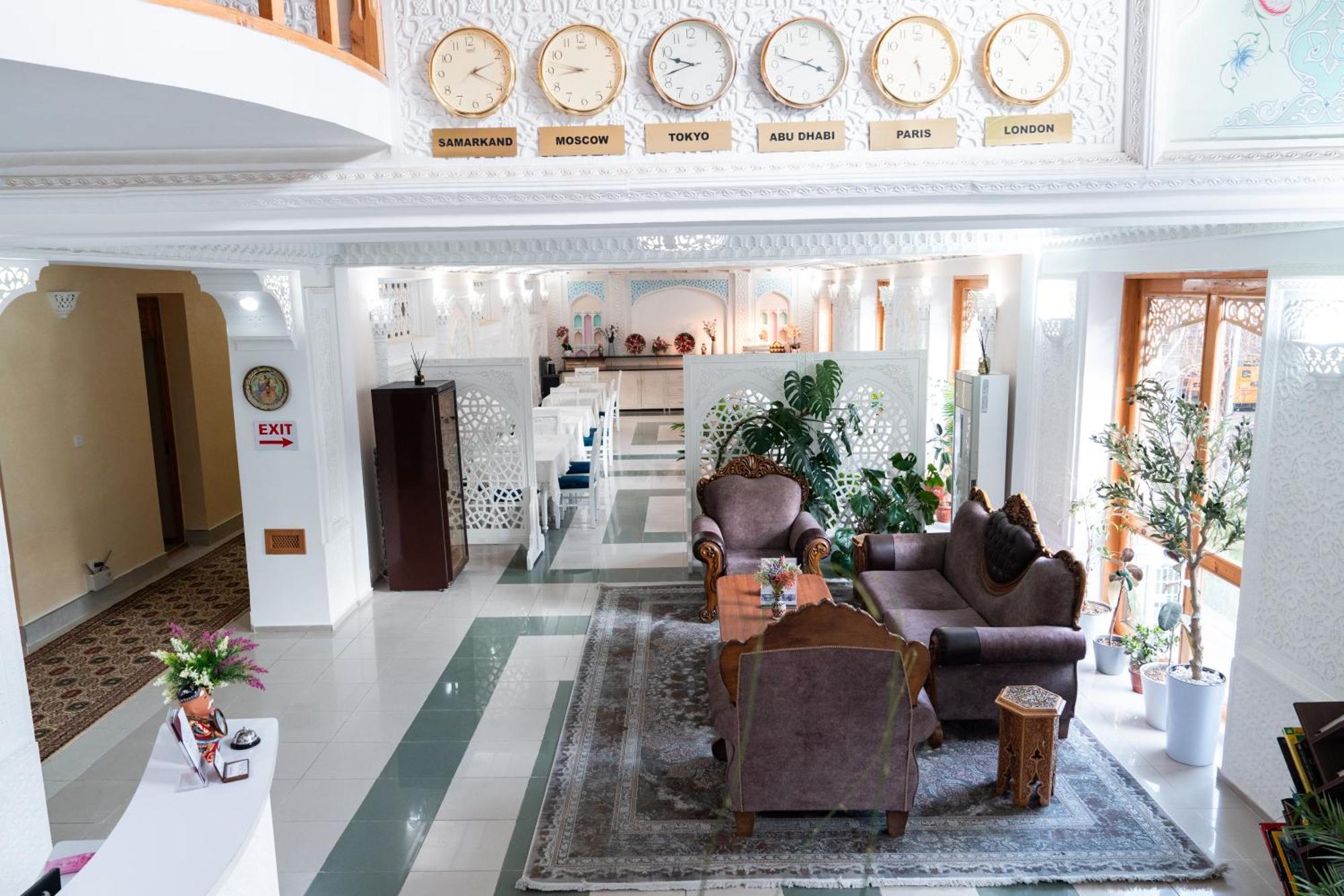 Hotel Caravan Serail Samarcande Extérieur photo