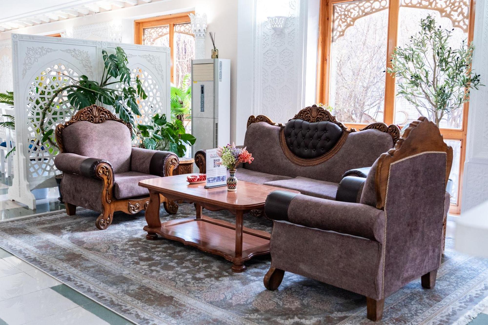 Hotel Caravan Serail Samarcande Extérieur photo