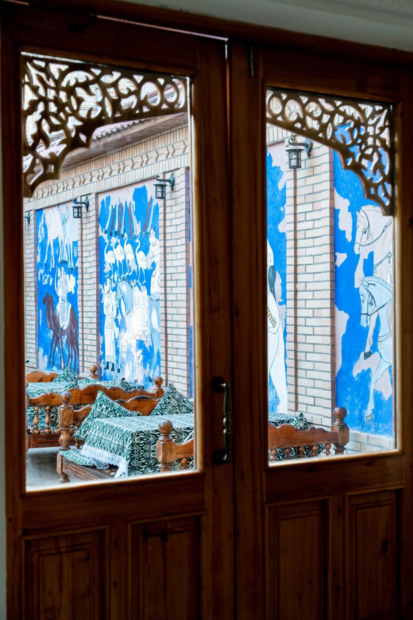Hotel Caravan Serail Samarcande Extérieur photo